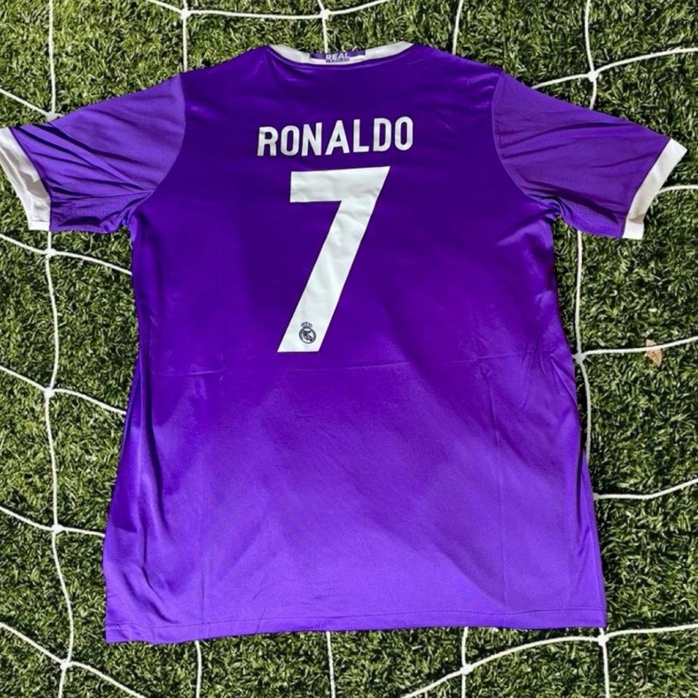 adidas Purple Ronaldo #7 Jersey